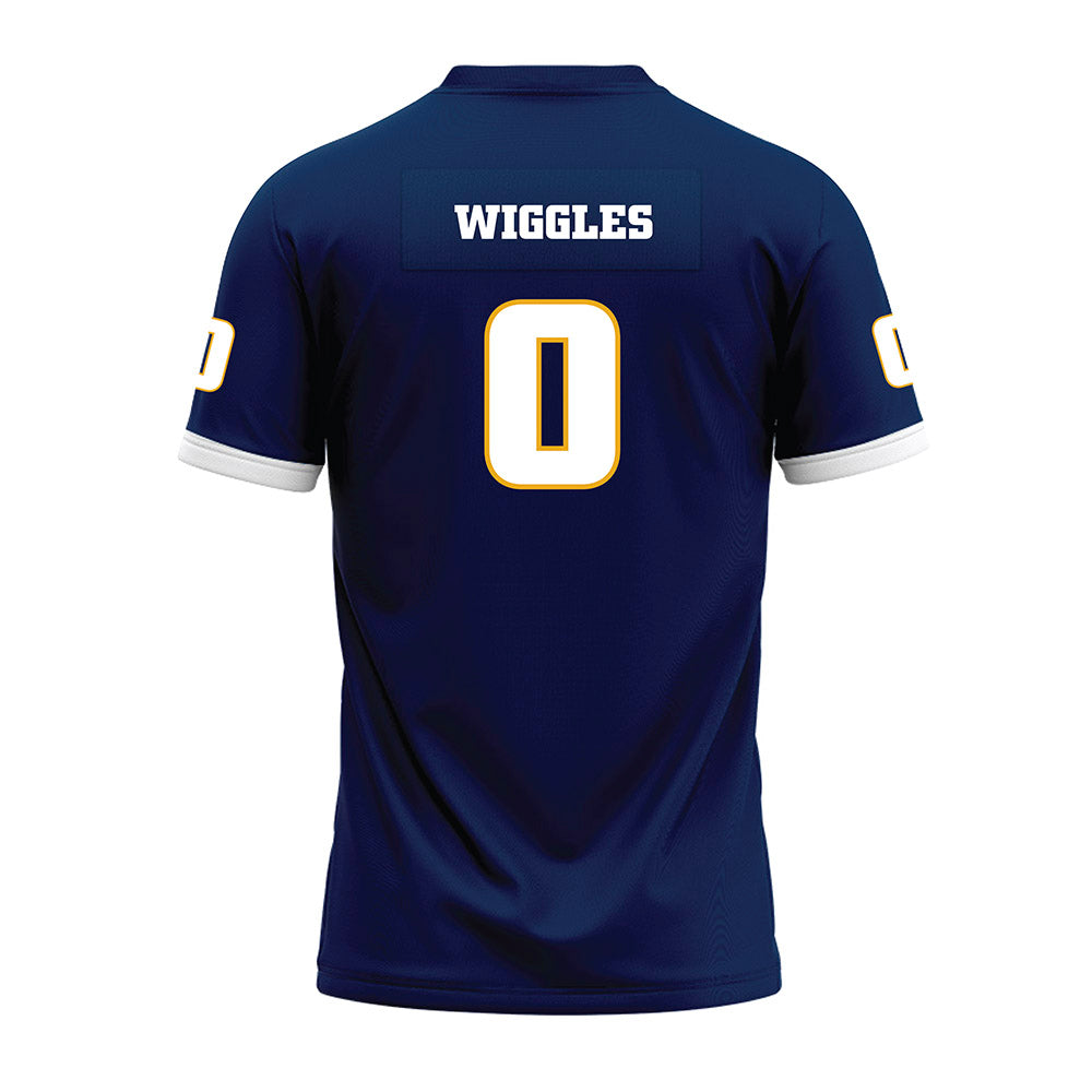 UTC - NCAA Football : Quay Wiggles - Navy Premium Football Jersey