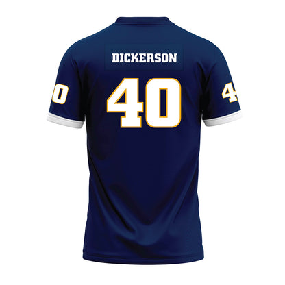 UTC - NCAA Football : Jordyn Dickerson - Navy Premium Football Jersey-1