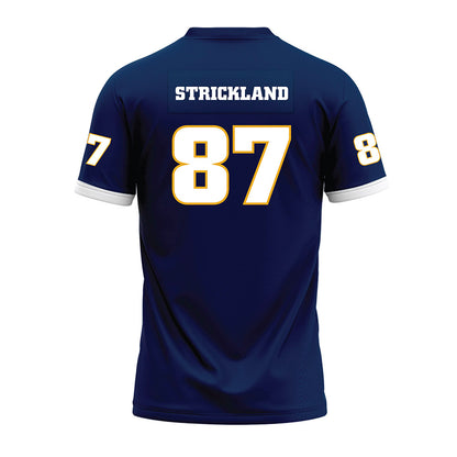 UTC - NCAA Football : Landon Strickland - Navy Premium Football Jersey-1
