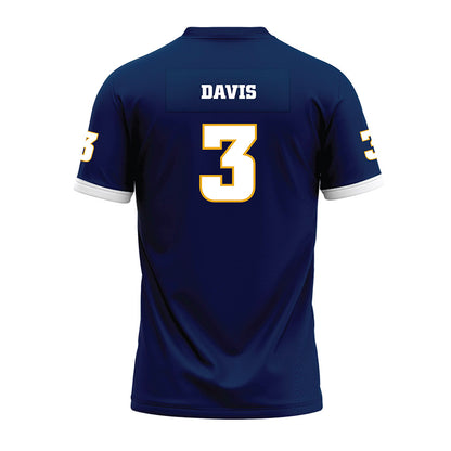 UTC - NCAA Football : Reggie Davis - Navy Premium Football Jersey