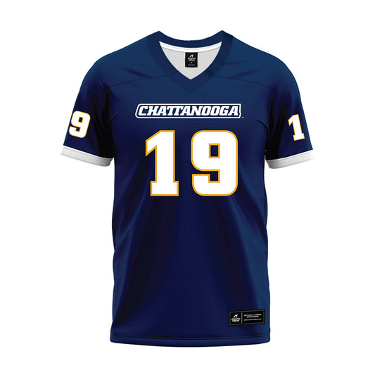 UTC - NCAA Football : Jeremiah Batiste - Navy Premium Football Jersey-0