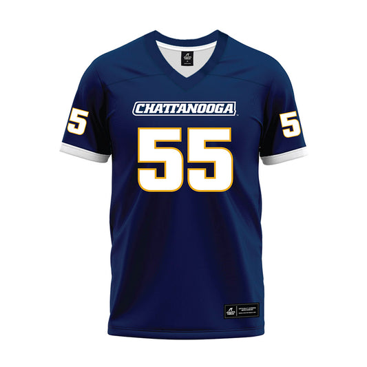 UTC - NCAA Football : Ky Tayo - Navy Premium Football Jersey-0