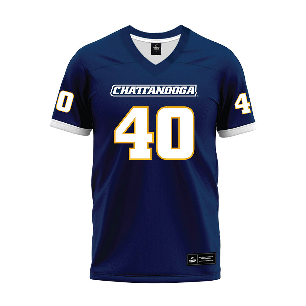 UTC - NCAA Football : Jordyn Dickerson - Navy Premium Football Jersey-0