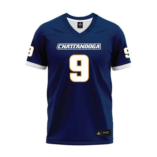 UTC - NCAA Football : Chase Artopoeus - Navy Premium Football Jersey