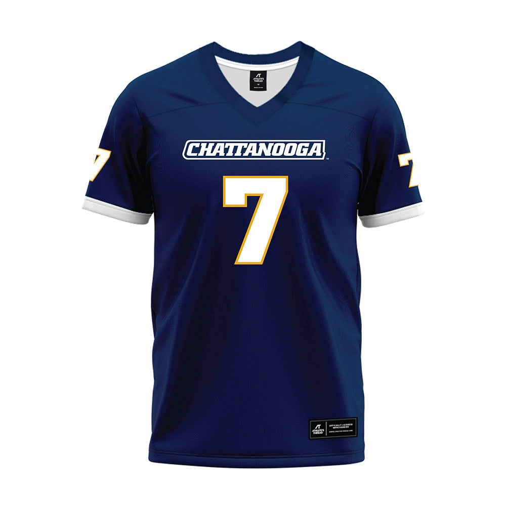 UTC - NCAA Football : John McIntyre - Navy Premium Football Jersey-0