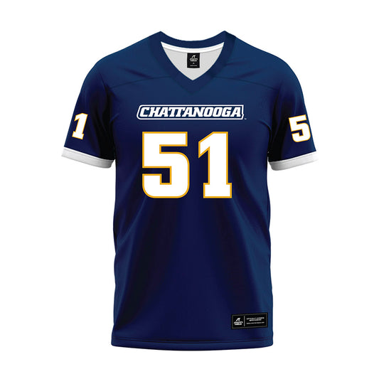 UTC - NCAA Football : Noah Livingston - Navy Premium Football Jersey