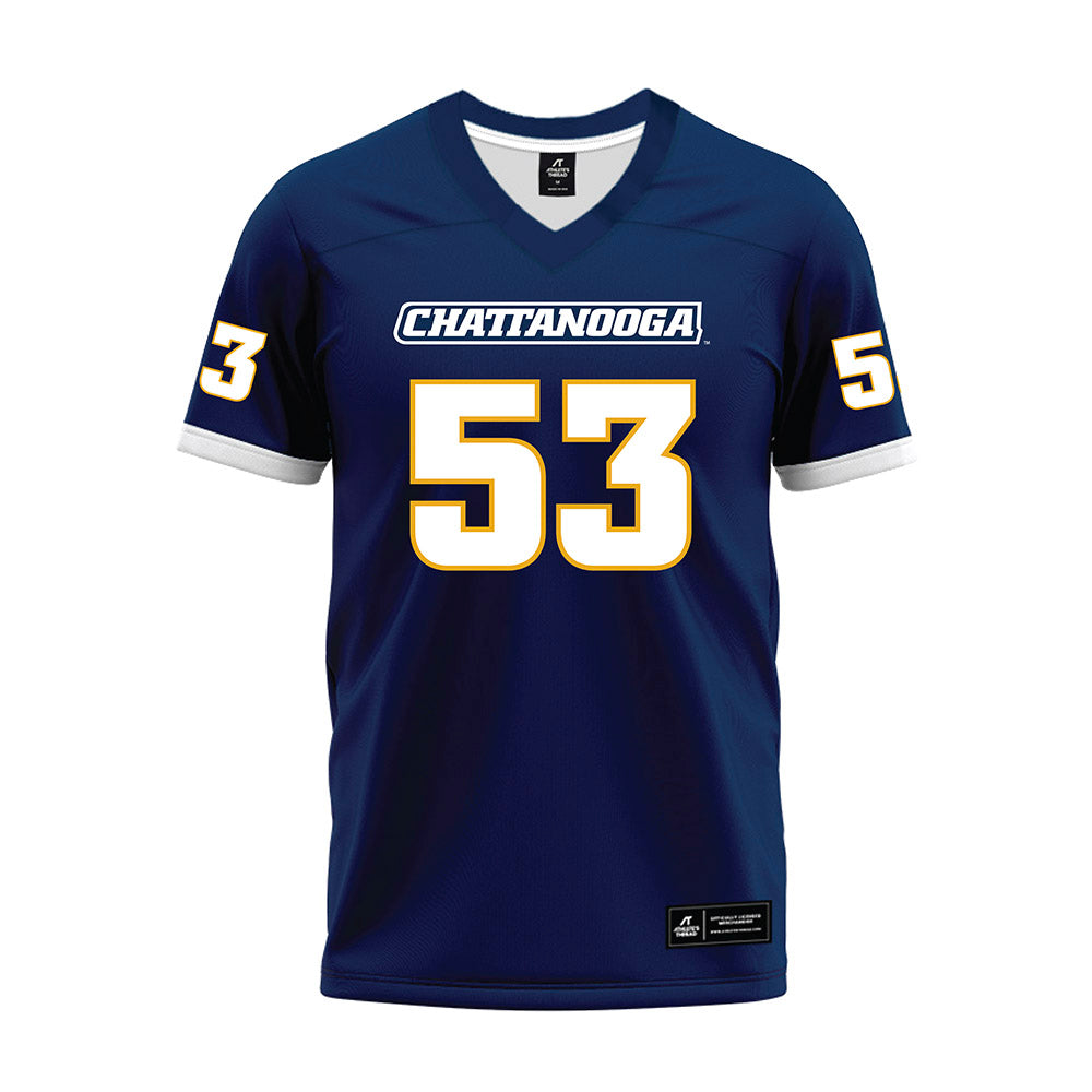 UTC - NCAA Football : BJ Ragland Jr - Navy Premium Football Jersey-0