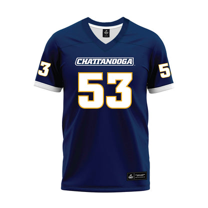 UTC - NCAA Football : BJ Ragland Jr - Navy Premium Football Jersey-0