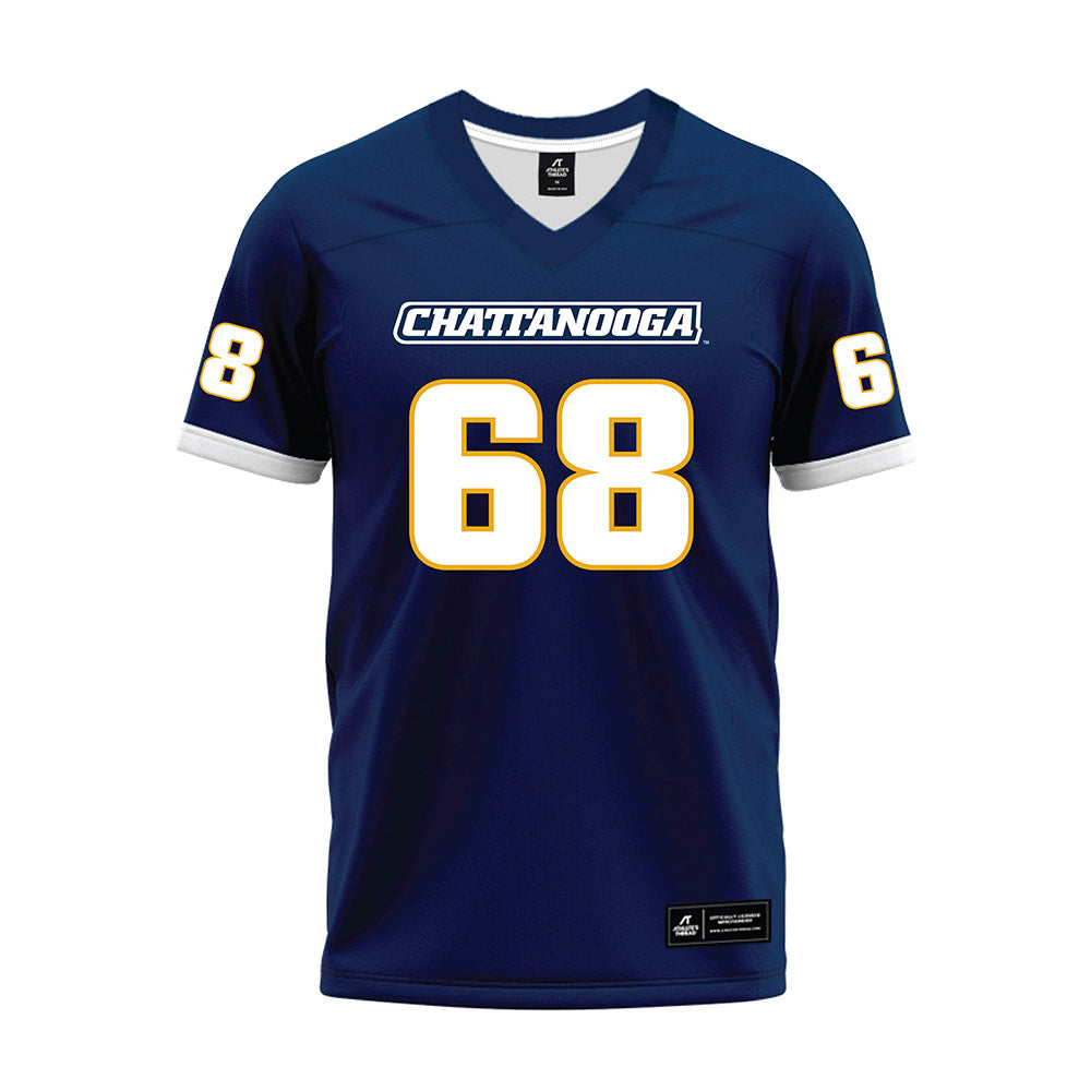 UTC - NCAA Football : KErius Cockrum - Navy Premium Football Jersey-0