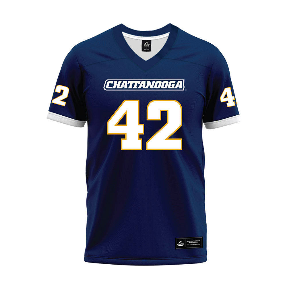 UTC - NCAA Football : Zion Rutledge - Navy Premium Football Jersey