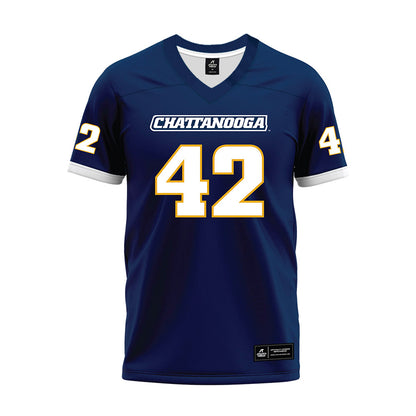UTC - NCAA Football : Zion Rutledge - Navy Premium Football Jersey