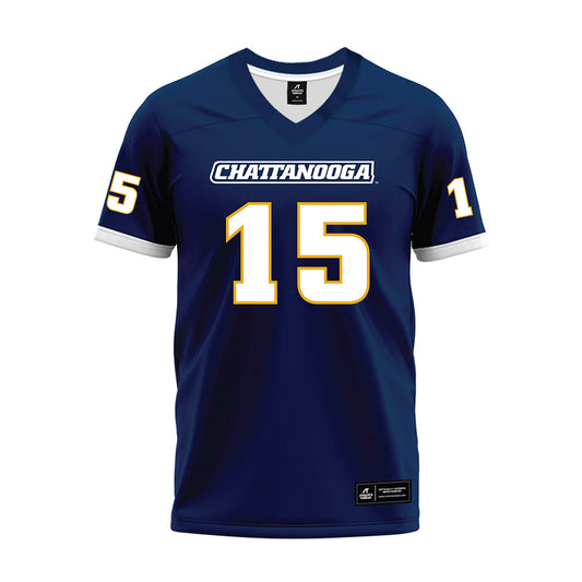 UTC - NCAA Football : Taylor Smallwood - Navy Premium Football Jersey