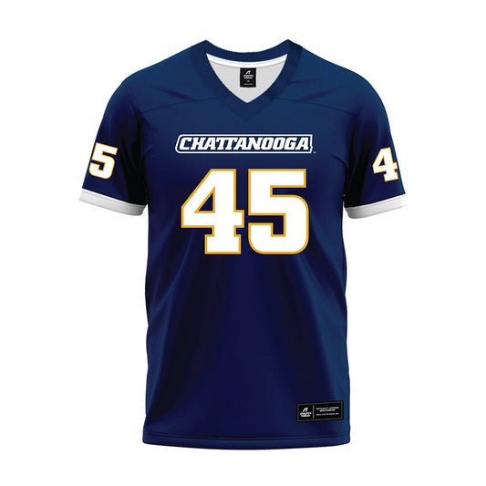 UTC - NCAA Football : Drake Luckie - Navy Premium Football Jersey-0