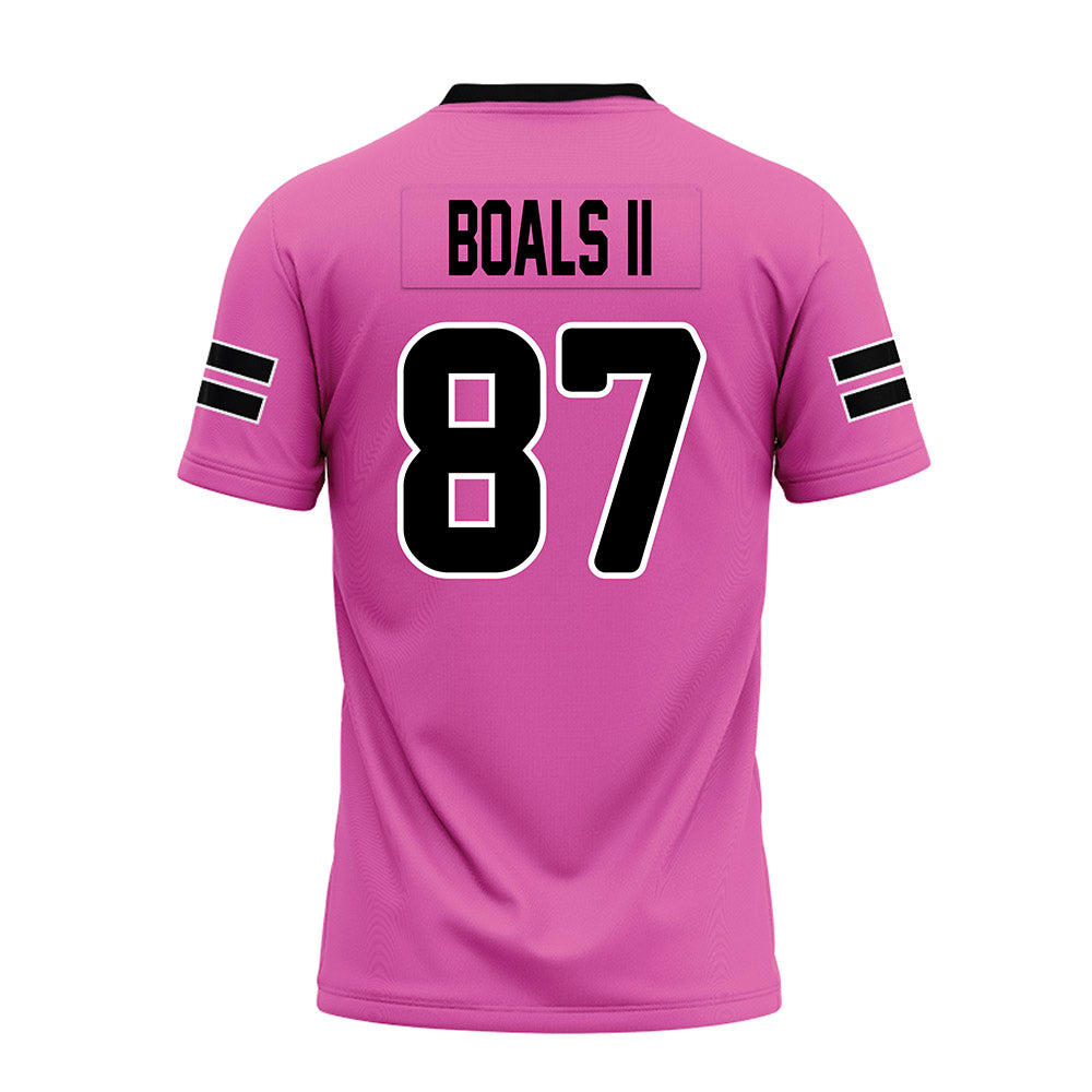 Ohio - NCAA Football : Timothy Boals II - Pink Premium Football Jersey-1