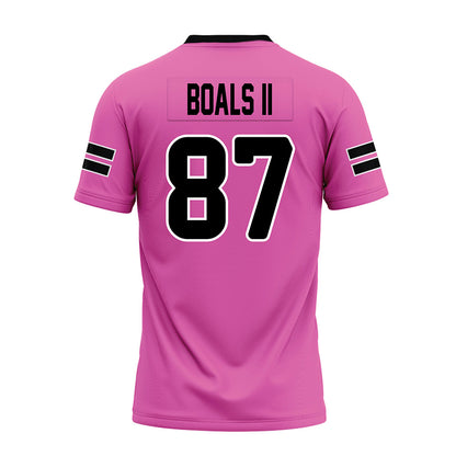 Ohio - NCAA Football : Timothy Boals II - Pink Premium Football Jersey-1