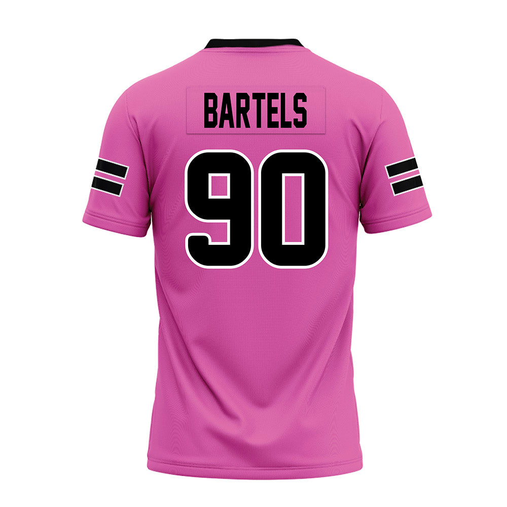 Ohio - NCAA Football : Kolten Bartels - Pink Premium Football Jersey-1