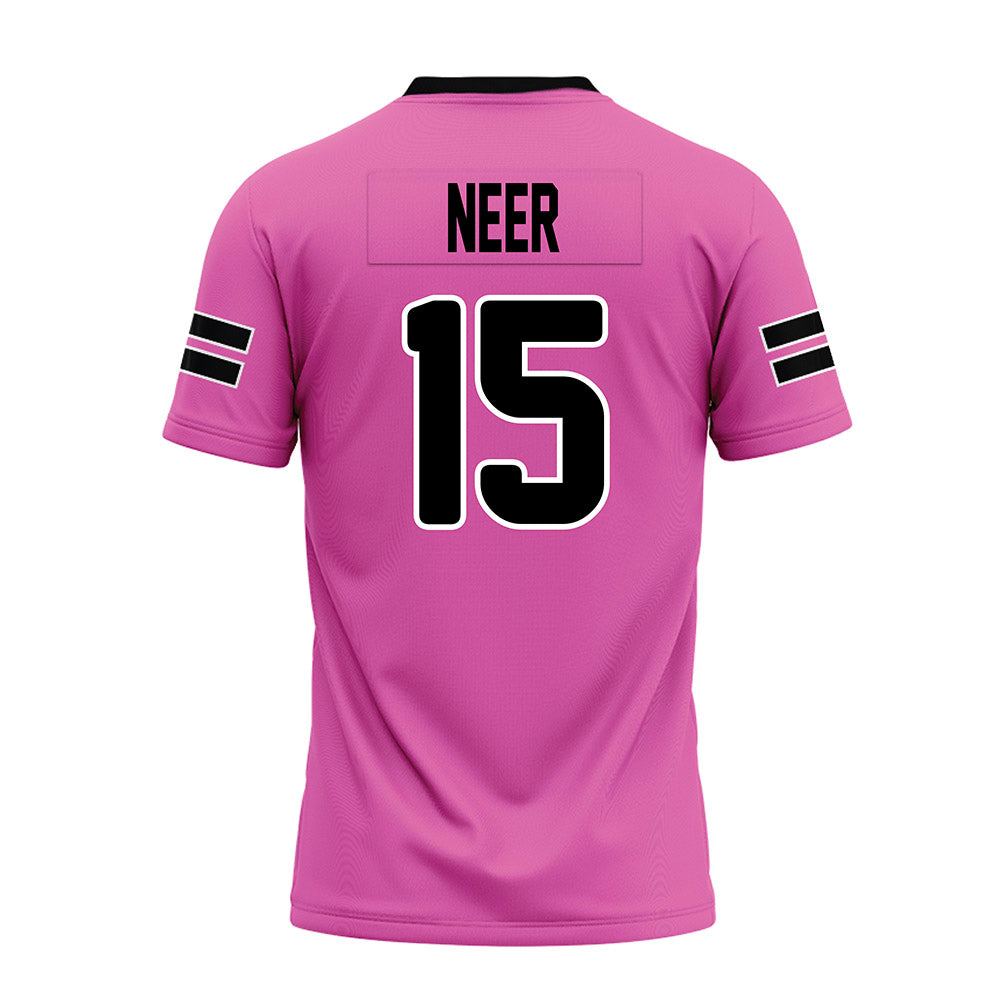 Ohio - NCAA Football : Riley Neer - Pink Premium Football Jersey-1