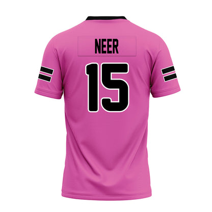 Ohio - NCAA Football : Riley Neer - Pink Premium Football Jersey-1