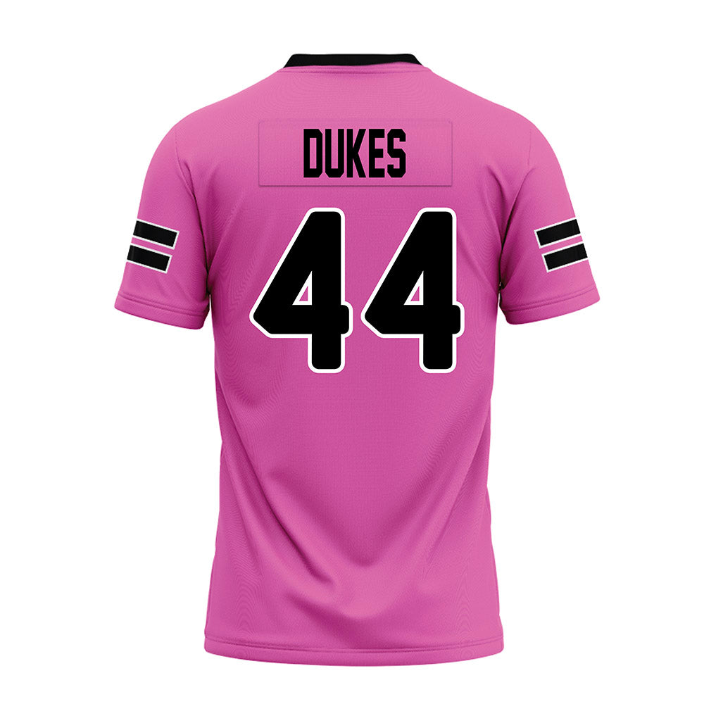 Ohio - NCAA Football : Nehemiah Dukes - Pink Premium Football Jersey-1