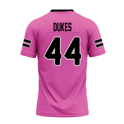 Ohio - NCAA Football : Nehemiah Dukes - Pink Premium Football Jersey-1
