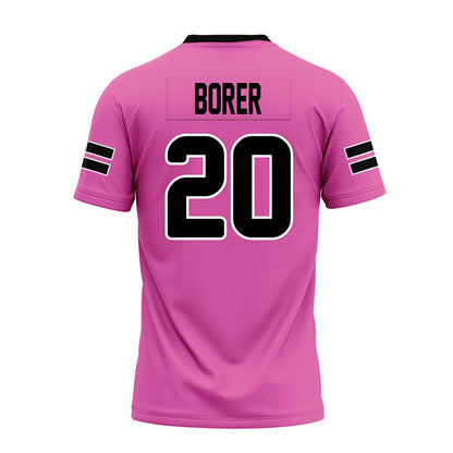 Ohio - NCAA Football : Jack Borer - Pink Premium Football Jersey