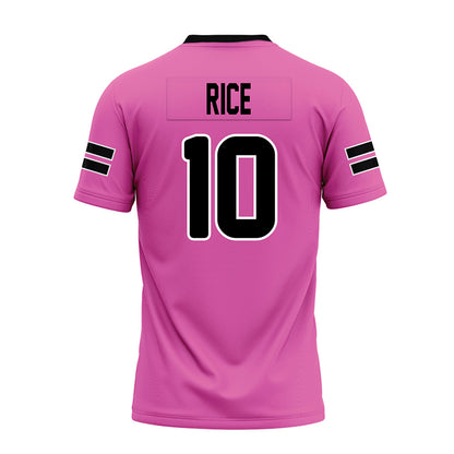 Ohio - NCAA Football : Cam Rice - Pink Premium Football Jersey