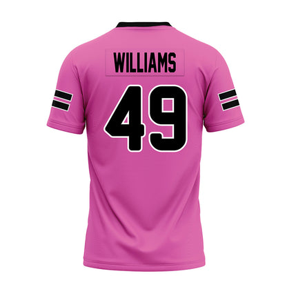 Ohio - NCAA Football : Xavier Williams - Pink Premium Football Jersey