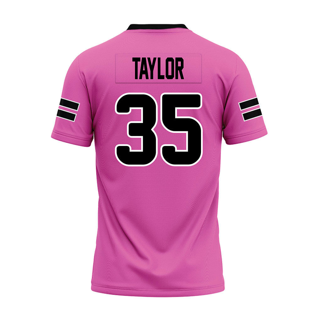 Ohio - NCAA Football : Shay Taylor - Pink Premium Football Jersey