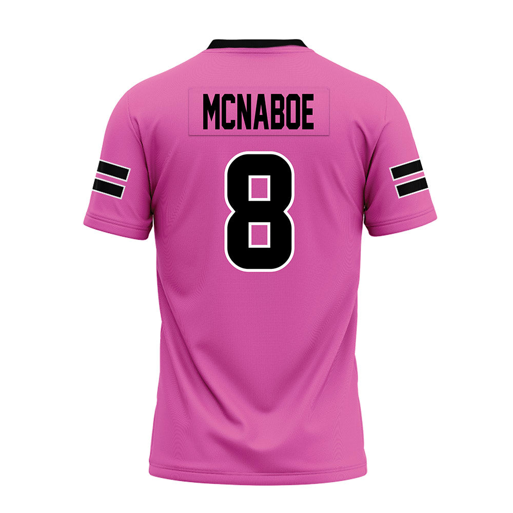 Ohio - NCAA Football : Ben McNaboe - Pink Premium Football Jersey