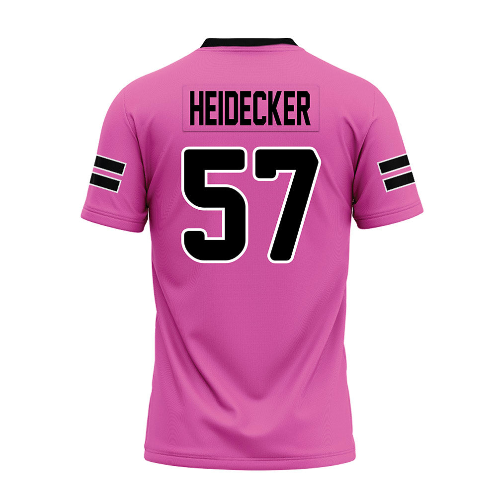 Ohio - NCAA Football : Carson Heidecker - Pink Premium Football Jersey