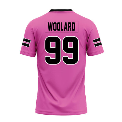 Ohio - NCAA Football : Joey Woolard - Pink Premium Football Jersey