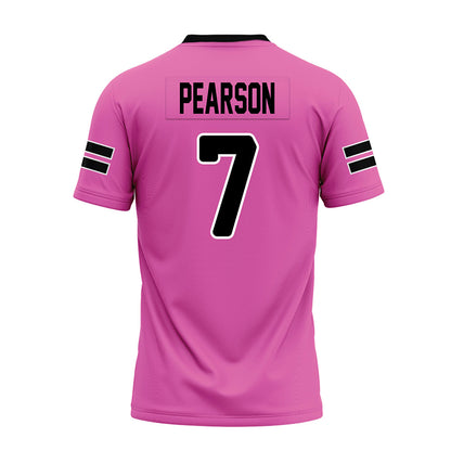 Ohio - NCAA Football : Tank Pearson - Pink Premium Football Jersey-1