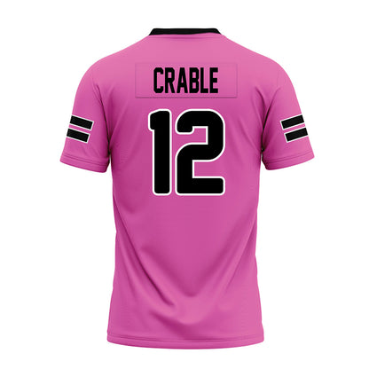 Ohio - NCAA Football : Jay Crable - Pink Premium Football Jersey-1