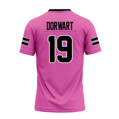 Ohio - NCAA Football : Dominic Dorwart - Pink Premium Football Jersey