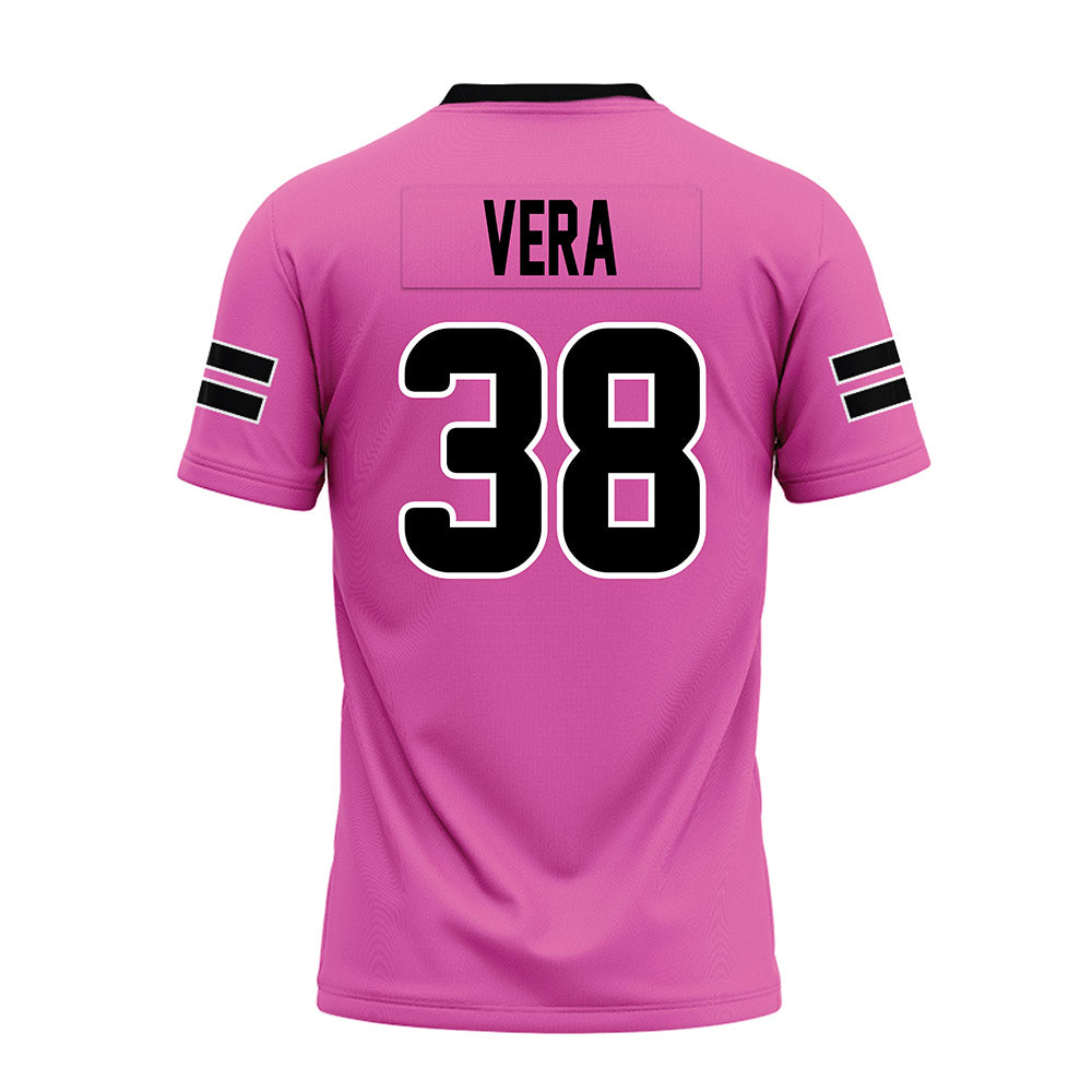 Ohio - NCAA Football : Andrew Vera - Pink Premium Football Jersey