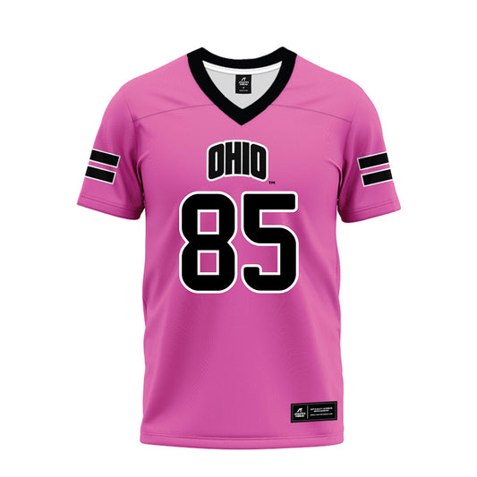 Ohio - NCAA Football : Mason Williams - Pink Premium Football Jersey-0