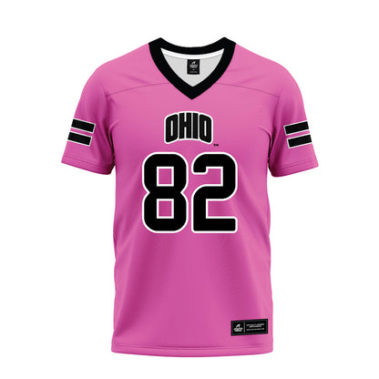 Ohio - NCAA Football : Nick Segarra - Pink Premium Football Jersey