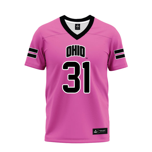 Ohio - NCAA Football : Andrew Marshall - Pink Premium Football Jersey