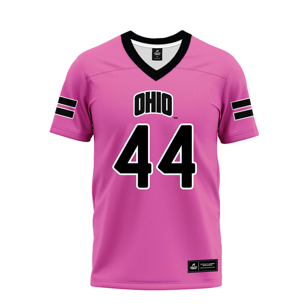 Ohio - NCAA Football : Nehemiah Dukes - Pink Premium Football Jersey-0