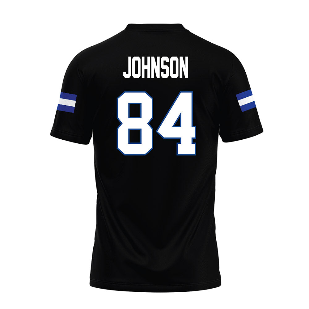 Grand Valley - NCAA Football : Jaylen Johnson - Black Premium Football Jersey-1