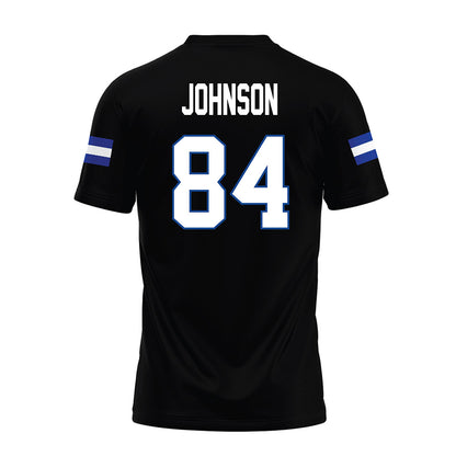 Grand Valley - NCAA Football : Jaylen Johnson - Black Premium Football Jersey-1