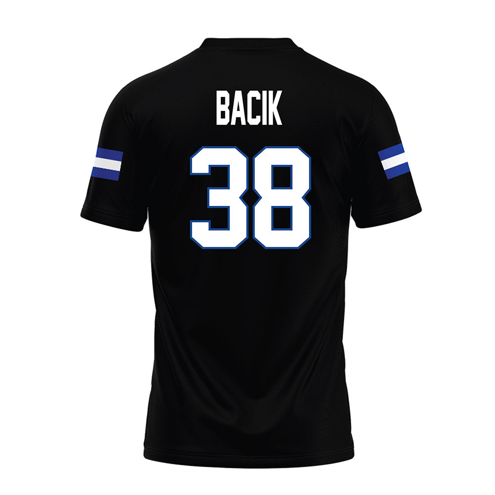 Grand Valley - NCAA Football : Mathew Bacik - Black Premium Football Jersey-1