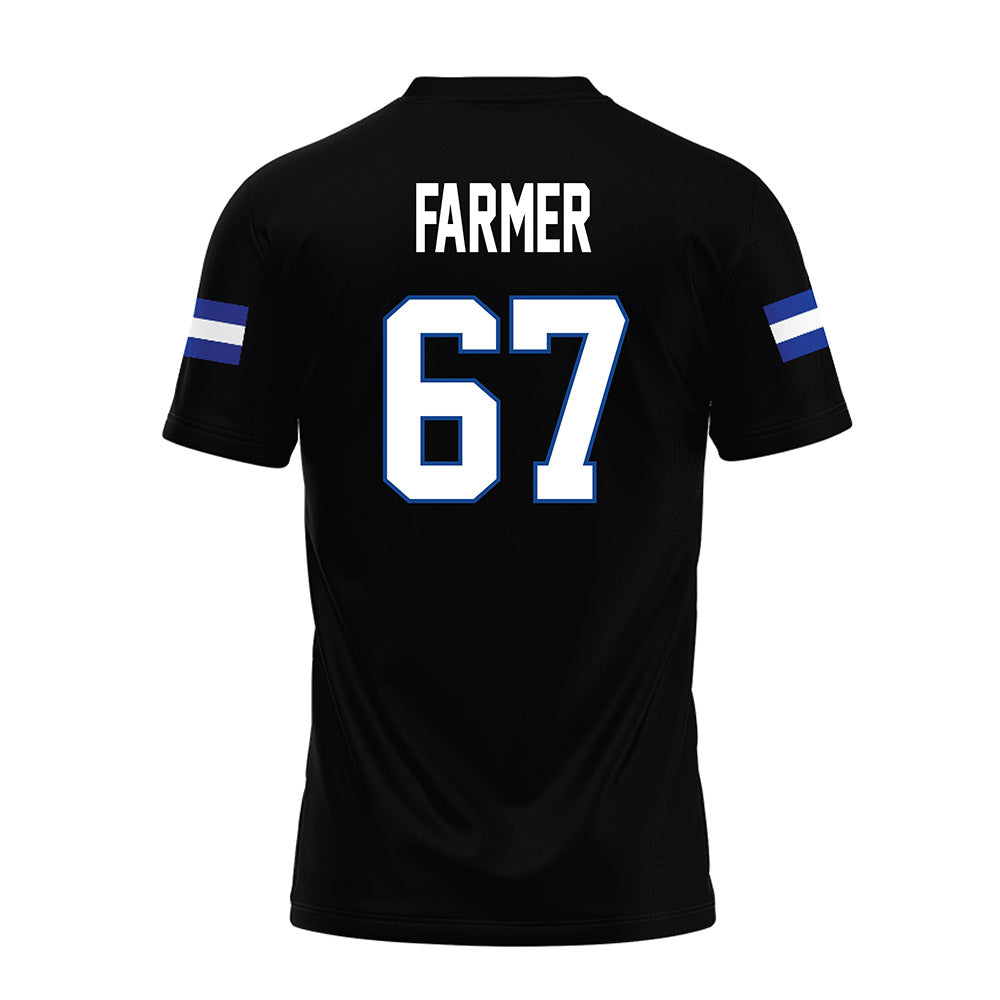 Grand Valley - NCAA Football : Anderson Farmer - Black Premium Football Jersey-1