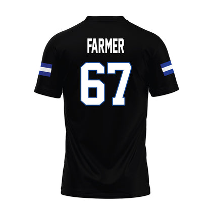Grand Valley - NCAA Football : Anderson Farmer - Black Premium Football Jersey-1