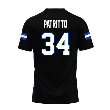 Grand Valley - NCAA Football : Cole Patritto - Black Premium Football Jersey-1