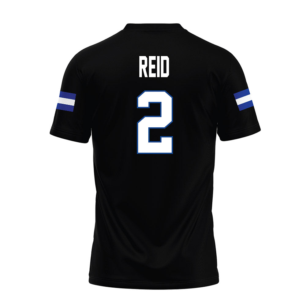Grand Valley - NCAA Football : Terez Reid - Black Premium Football Jersey-1