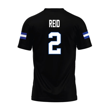 Grand Valley - NCAA Football : Terez Reid - Black Premium Football Jersey-1