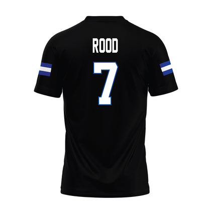 Grand Valley - NCAA Football : Derek Rood - Black Premium Football Jersey-1
