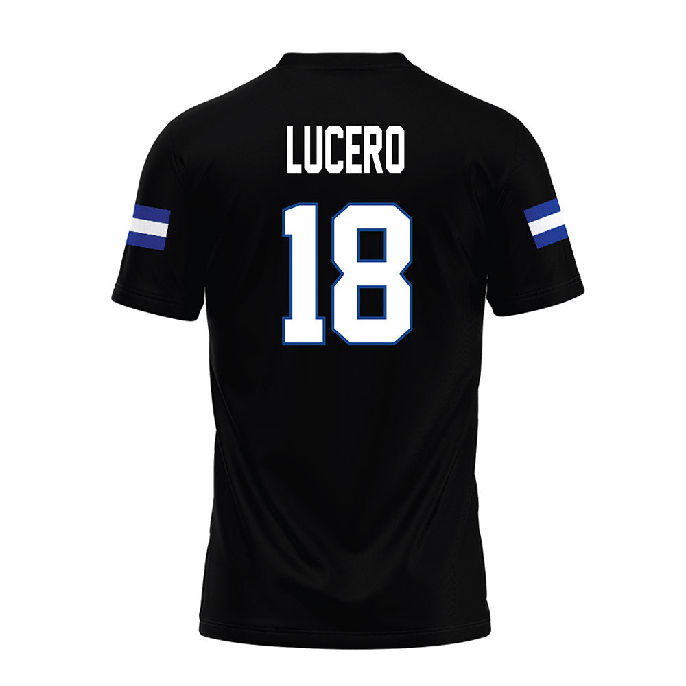 Grand Valley - NCAA Football : Aidan Lucero - Black Premium Football Jersey-1