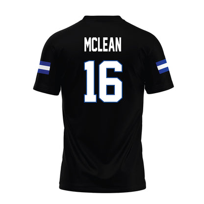 Grand Valley - NCAA Football : Luke McLean - Black Premium Football Jersey-1